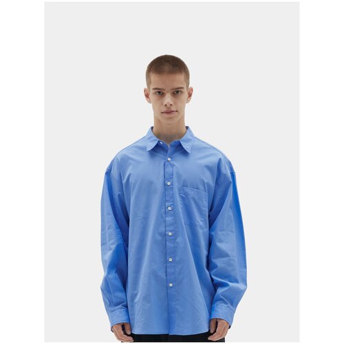 мужская рубашка brownyard, голубая