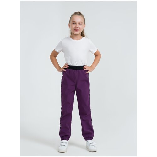 сноубордические брюки shoom для девочки, фиолетовые