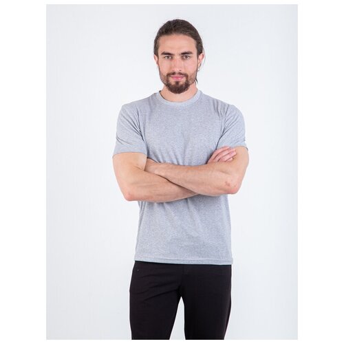 мужская футболка с коротким рукавом lilians, серая