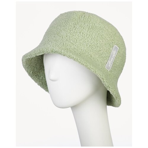 шерстяные шапка level pro для девочки, зеленая