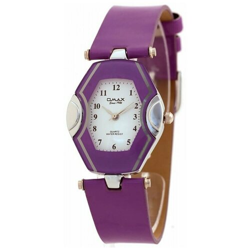 женские часы omax, фиолетовые