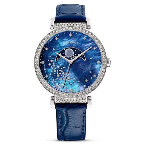 женские часы swarovski, синие