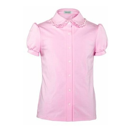 блузка андис для девочки, розовая