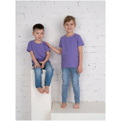 футболка с коротким рукавом impresa для мальчика, фиолетовая
