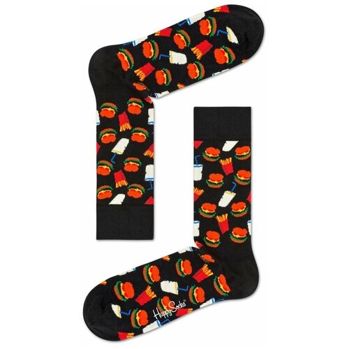 мужские носки happy socks, черные