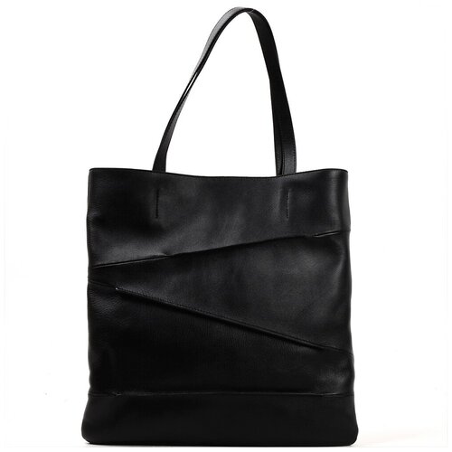 женская кожаные сумка mattioli, черная