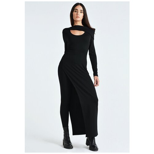 женское облегающие платье whimsy, черное