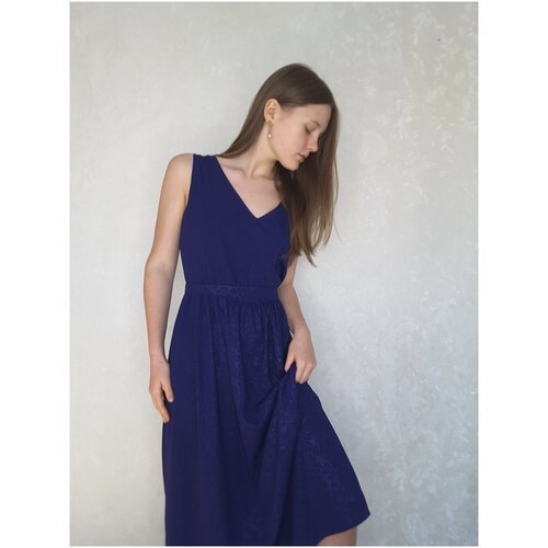 женское платье без рукавов galinponomarev, фиолетовое