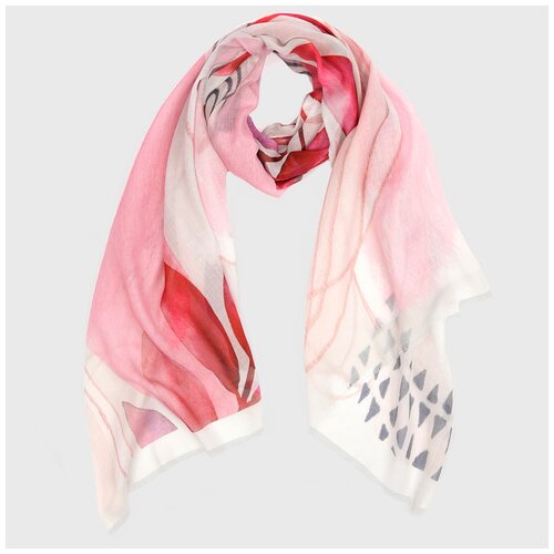 женский шарф fabretti, розовый
