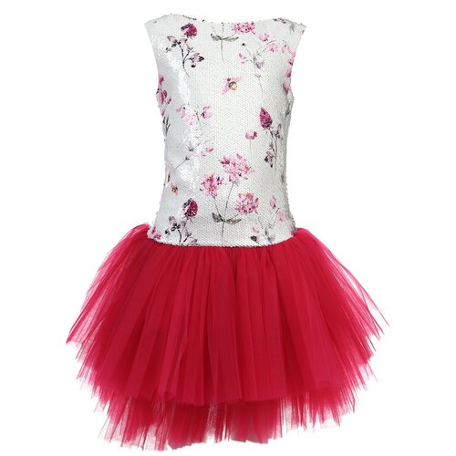 платье selina style для девочки, розовое