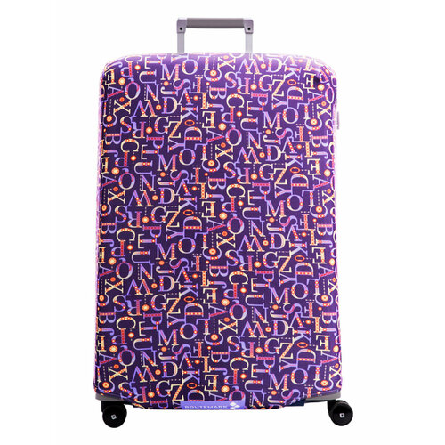 женский чемодан routemark, фиолетовый