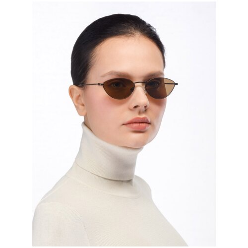 женские солнцезащитные очки eleganzza, коричневые