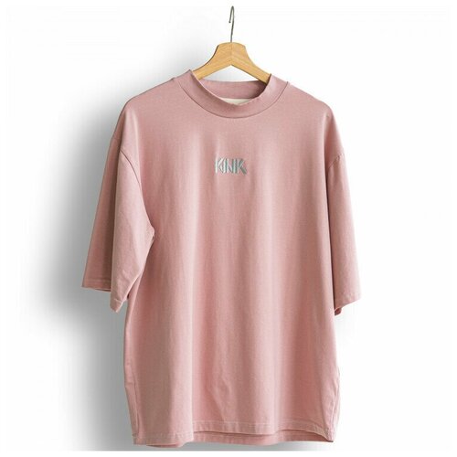 женская футболка kink, розовая