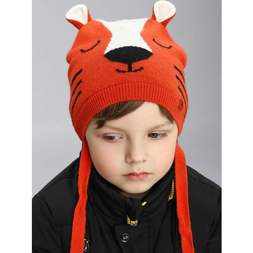 шапка noble people для мальчика, оранжевая