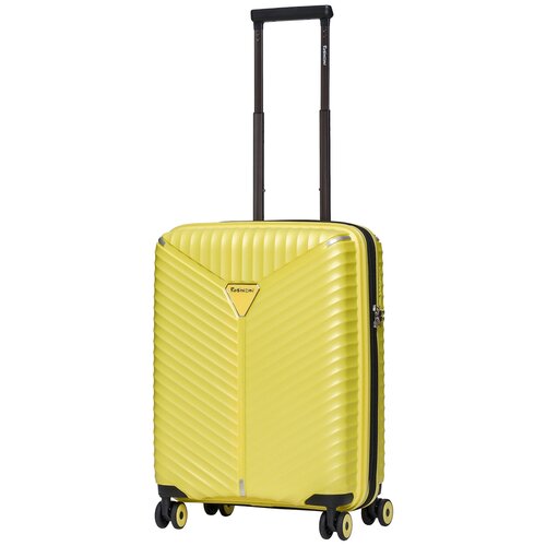женский чемодан robinzon, желтый