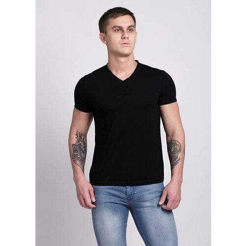 мужская футболка visson, черная