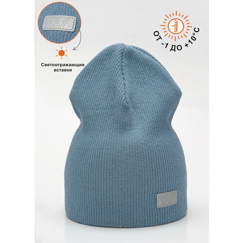шапка-бини artel для мальчика, синяя