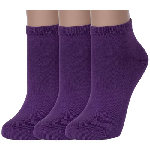 женские носки rusocks, фиолетовые