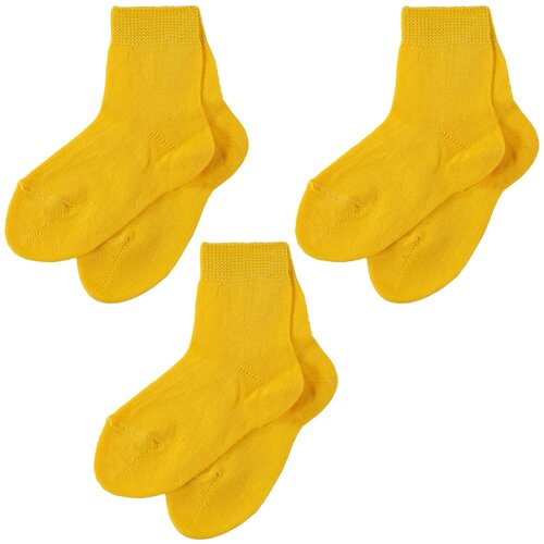 носки смоленская чулочная фабрика для девочки, желтые