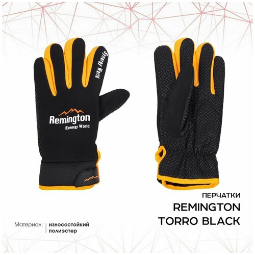 мужские перчатки remington, черные