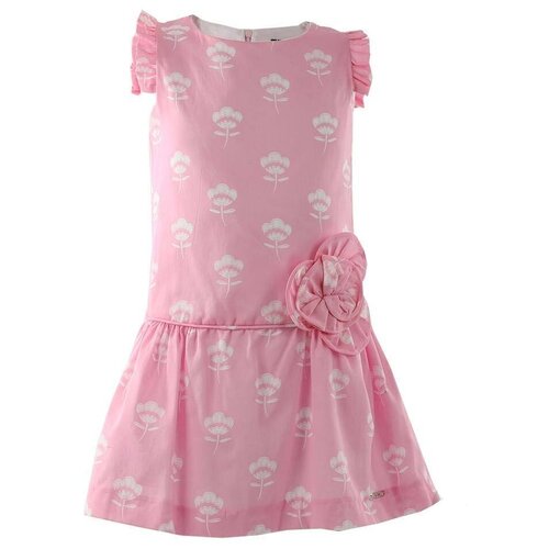 платье без рукавов conguitos для девочки, розовое