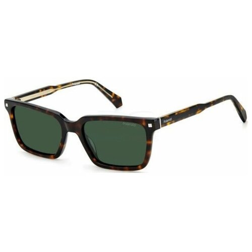 мужские солнцезащитные очки polaroid, коричневые