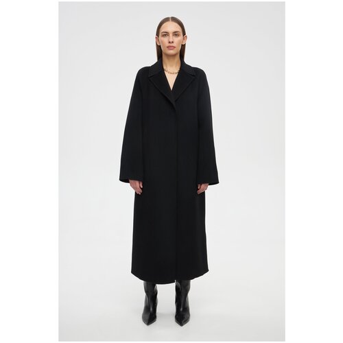женское шерстяное пальто práv.da, черное