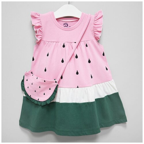 платье мини baby pink для девочки, розовое