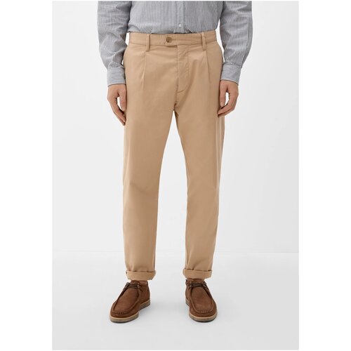 мужские брюки s.oliver, бежевые
