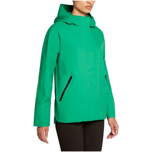 женская короткие куртка geox, зеленая