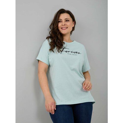 женская футболка с v-образным вырезом алтекс, розовая
