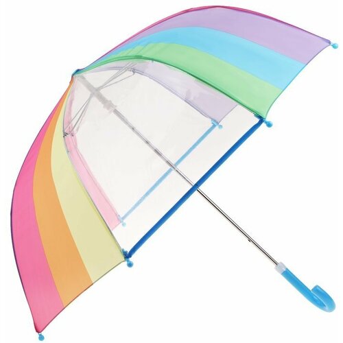 зонт-трости mary poppins для девочки, разноцветный