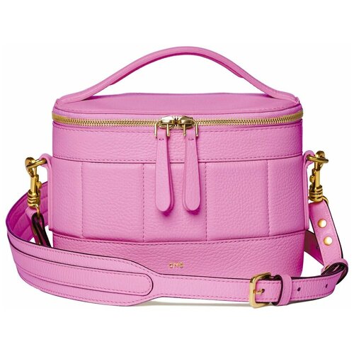 женская кожаные сумка cns-coins, розовая