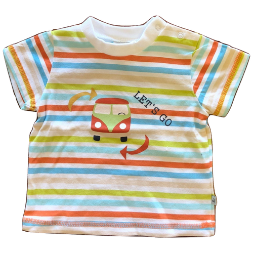 футболка с принтом jacky для мальчика, разноцветная
