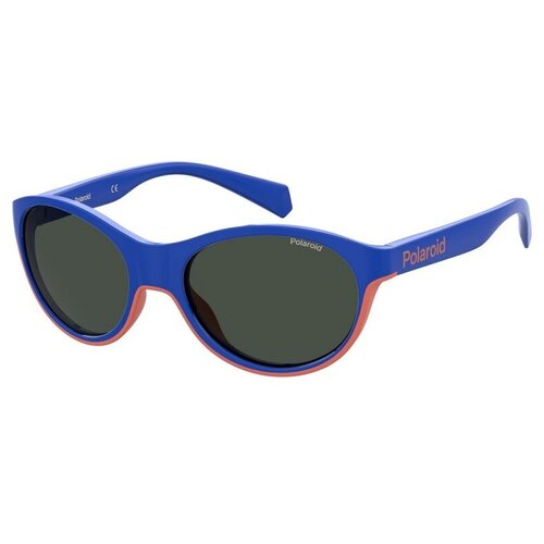 солнцезащитные очки кошачьи глаза polaroid для девочки, синие