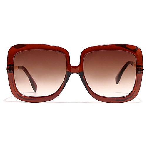 женские солнцезащитные очки vitacci, коричневые