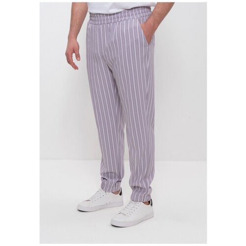 мужские прямые брюки cleo, фиолетовые