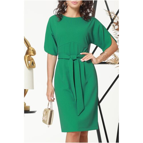 женское платье для офиса dstrend, зеленое