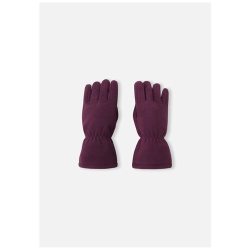 перчатки reima для девочки, бордовые