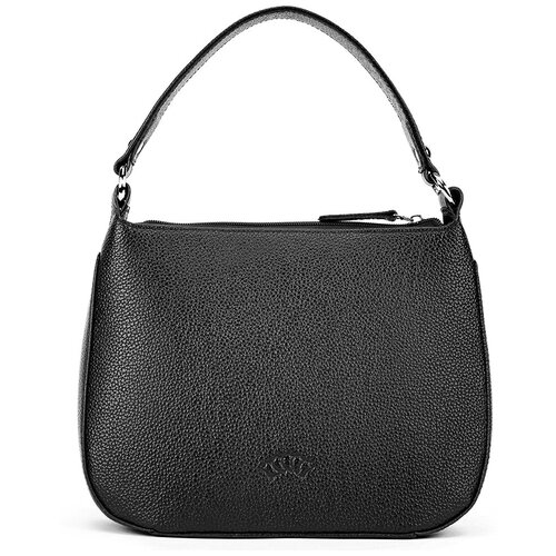 женская кожаные сумка мастерская сумок кожинка, черная