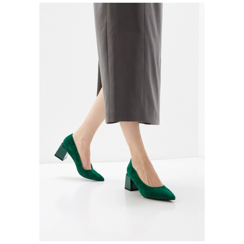 женские туфли milana, зеленые