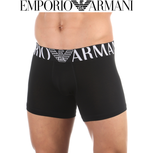 мужские трусы-боксеры emporio armani, черные
