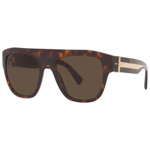 солнцезащитные очки dolce & gabbana, коричневые