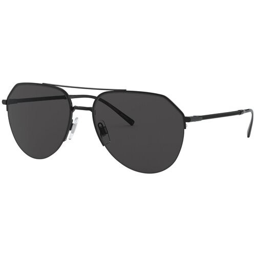 мужские авиаторы солнцезащитные очки dolce & gabbana, черные