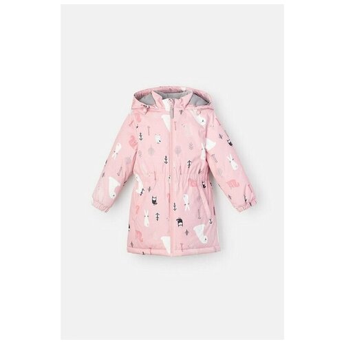 куртка crockid для девочки, розовая