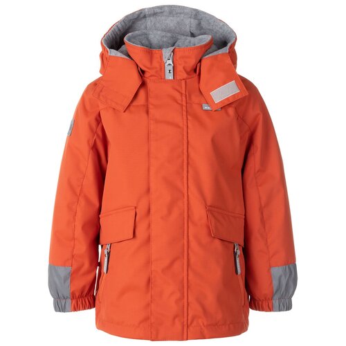 утепленные куртка kerry для мальчика, оранжевая