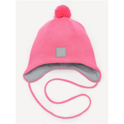 вязаные шапка artel для девочки, розовая