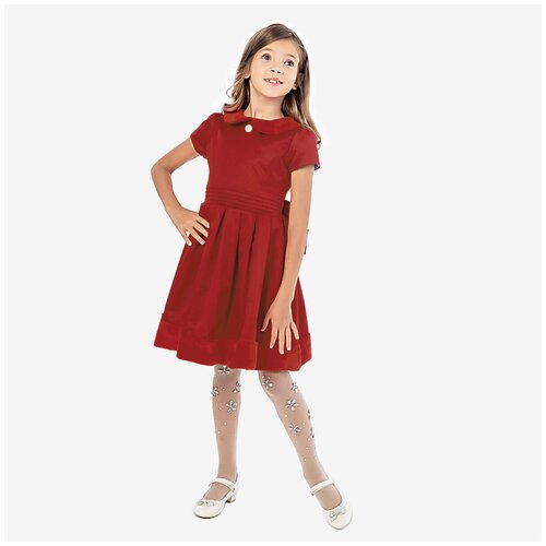 платье kapika для девочки, красное