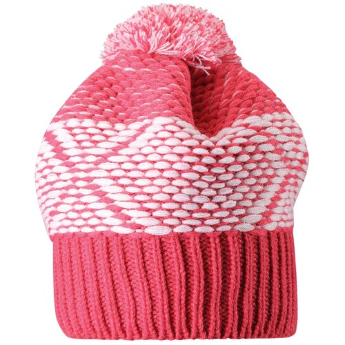 шапка-бини reima для девочки, розовая