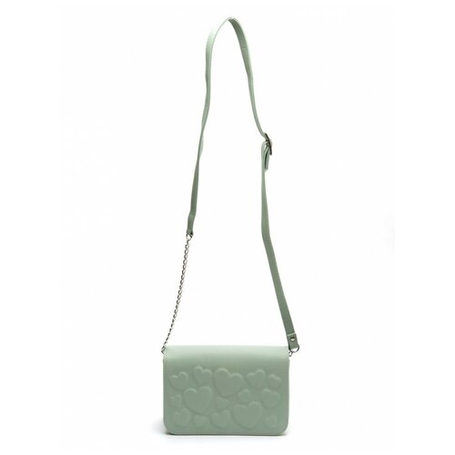 женская кожаные сумка vera victoria vito, зеленая
